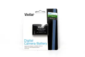 Viv-qcb-308 Vivitar En-el23 Digital Camera Battery For Nikon Black
