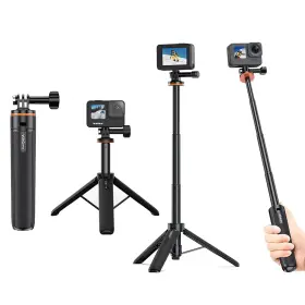 Tp-08-2 Vrig Direct 20.1 Inch Extendable Mini Gopro Tripod Portable Selfie Stick Pole Camera