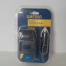 Watson C-1519 Lp-e8 Battery Charger Ac Dc Compact For Canon T2i T3i T4i With Car