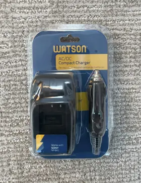 C-4212 Watson Compact Ac/dc Charger For Digital Camera Camcorder P/h/v Batteries Sony
