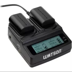 D-4203 Watson Duo Lcd Charger For L And M Series Batteries D4203 Works With Sony Cameras