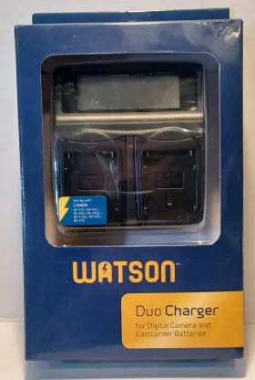 Bp-915 Watson Duo D-1511 Lcd Ac/dc Charger Canon Batteries 930 945 950g 970g 955 975 -p