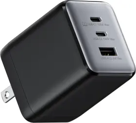 Aq103kaus Wegear 100w Usb C Charger Block Fast Wall Gan 3-port Compact Foldable