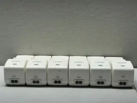 Bc24803015 Yuneec Lot Of 6 Li-ion Battery Charger 100-240v With 4 Cables #3