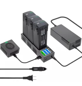 200w Yx 313017367319 Fast Charging Hub For Dji Mavic 3/3e/3t/cine/pro/classic Parallel