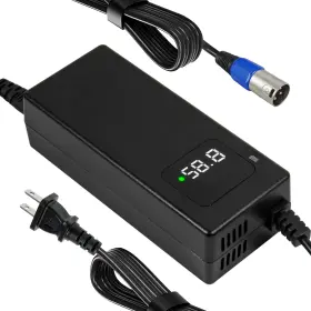 Yzpower 753853236293 52v Lithium Battery Charger With Display And Built-in Fan 58.8v 2a Po