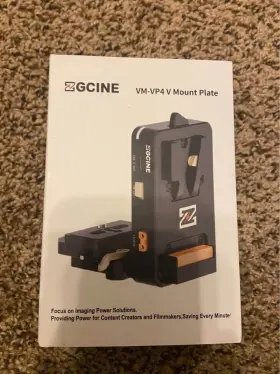 Vm-vp4 Zgcine Quick Release V-mount Battery Plate V-lock For Dslr Camera Tripod