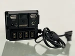 Cinegears Compact Distributor 4X D-taps, 2X Usb, 3.5MM Aux. Fixed Price $34.30.