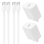 45W Usb Charger For Iphone 17 16 15 Fast Charging Type 2 Pack. Fixed Price $17.99.