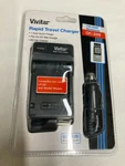 Vivitar Rapid Travel Charger QC-209 Euro Adapter Brand New Nib Free Shipping. Fixed Price $7.50.