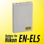 Nikon EN-EL5 ENEL5 Lithium-ion Battery (3.7V 1100MAH) For The MH-61 MH61 Charger. Fixed Price $13.99.