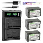 Kastar Battery LTD2 Usb Charger For Panasonic VW-VBD25 DE-A20 DE-A88C VSK0581. Fixed Price $53.99.