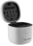 Telesin 3-SLOT Waterproof Charger For Gopro Hero 12/11/10/9 5V Dc Output. Fixed Price $18.89.
