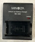 Genuine Original Minolta Lithium Ion Battery Charger BC-200. Fixed Price $6.45.