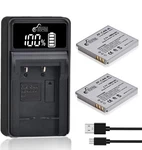 Pickle NB-4L Battery And Led Display Charger For Canon Powershot. Fixed Price $19.99.