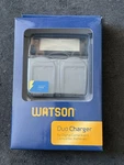 Watson Dual Battery Charger For Canon LP-E6 Batteries Tested -works Perfectly. Fixed Price $35.00.