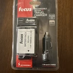 Focus Rechargeable Replacement Battery + Travel Charger For Canon NB-6LH. Fixed Price $11.11.