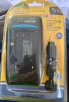 Quick Li-ion CX-2000 Charger + Car Two Canon BP-508 Batteries. Fixed Price $25.00.
