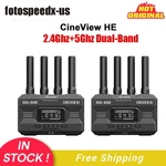 Us Accsoon Cineview He 2.4GHZ+5GHZ Dual Band Wireless Transmitter & Receiver Kit. Fixed Price $315.00.