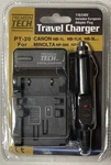 Premium Tech PT-20 Battery Charger For Canon NB1L, NB3L, Minolta NP-500. Fixed Price $9.35.
