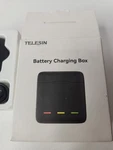 Telesin Battery Charging Box + Batteries For Gopro Hero 9/10/11/12. Fixed Price $29.99.