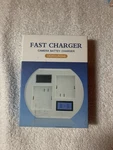 Homesuit Dual Fast Camera Battery Charger For Go - VMA4410 White. Fixed Price $12.00.