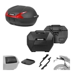 Shad SH47 Red And SH38X Carbon Complete Kit For Kawasaki 900 Z Rs Cafe 2020-2024. Fixed Price $1148.79.
