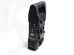 Red CVTR2 Dual Battery Charger For Brick Third Party V-mount Batteries. Fixed Price $124.00.