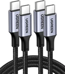 Ugreen Usb To Cable, 100W 2-PACK Charger For Iphone 17/17 Ai. Fixed Price $19.55.