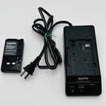 Sanyo Video Camera Ac Adapter Battery Charger VAR-18 Japan W/ NP-55. Fixed Price $18.88.