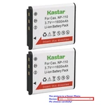 Kastar Replacement Battery Pack For NP-110 NP-160 & Casio Exilim EX-ZR70 Camera. Fixed Price $7.99.
