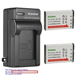 Kastar Battery Ac Wall Charger For NP-90 CNP90 & Casio Exilim EX-H20GBK. Fixed Price $6.99.