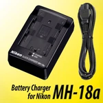 New Genuine Original Oem Nikon MH-18A Quick Charger For EN-EL3A EN-EL3E Battery. Fixed Price $20.99.