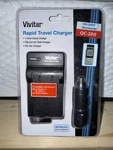 Vivitar Rapid Travel Charger QC-200 W/ Bonus Euro Adapter! 100-240V New Bincsh. Fixed Price $16.99.