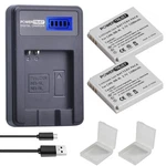 Powertrust 2-PACK 1200MAH 3.7V NB-4L Battery And Lcd Usb Charger For Black. Fixed Price $26.62.