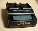 Watson Duo Charger With Adapters-nikon (EN-EL14, EN-EL3/3E) & Gopro (AHDBT-301). Fixed Price $39.50.