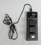 Artman CD-SD404L Batteries 3-PACK With Triple-charger For Sony Cameras Vgc!. Fixed Price $19.99.