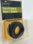 Cameron Sony Lens To Nikon Camera Adapter MAF-N1 New Sealed. Fixed Price $32.58.