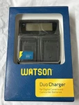 Watson Duo Charger D-3410 Digital Camera Camcorder Battery Nib. Fixed Price $32.99.