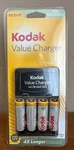 Kodak K620-PC Or Aaa Size Battery Compact Lightweight Nimh Value Charger. Fixed Price $33.00.