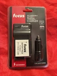 Focus Rechargeable Replacement Battery + Travel Charger For Canon NB-6LH. Fixed Price $14.99.