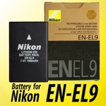 Nikon EN-EL9 Li-ion Camera Battery MH-23 Charger D3000 Replacement. Fixed Price $25.99.