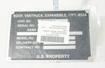 Usgi Rectangular Identification Plate Trucks 12302857 New 9905-01-185-5779. Fixed Price $13.74.