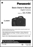Panasonic Lumix DC-FZ80 Basic Camera User Guide Instruction Manual. Fixed Price $9.95.