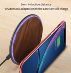 2023 New Round Wooden Wireless Charger 15W Fast Walnut Maple Craft. Fixed Price $19.99.