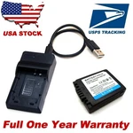 Battery / Usb Charger For Panasonic DE-994B DE-A44A DE-A44B DMW-CAC1 Eg. Fixed Price $19.88.