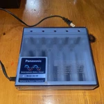 Vintage Panasonic Watts Nickel-cadmium Battery Charger Model BQ-8B. Fixed Price $19.00.