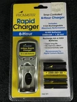Promaster 6 Hour Portable Rapid Charger With (4) Aa Ni-mh Batteries Nos 7471. Fixed Price $10.49.