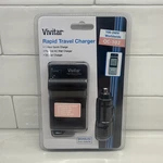 Vivitar Rapid Travel Charger 100-240V VIC-QC-102 Sony Compatible NP-FV50 FH50. Fixed Price $10.99.