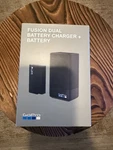 Gopro Fusion Dual Battery Charger With Extra And - Black. Fixed Price $14.99.
